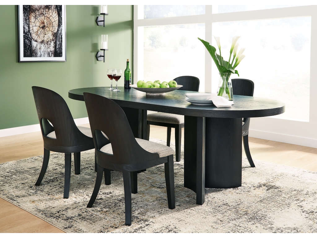 Rowanbeck Dining Table and 4 Chairs - image 1