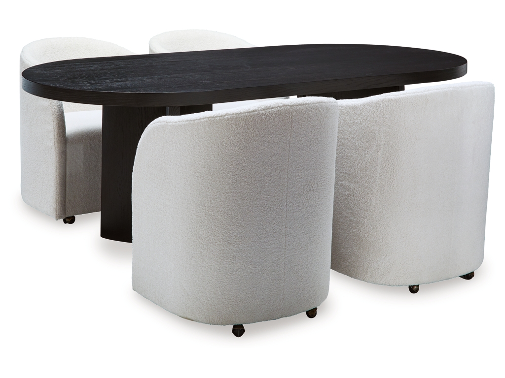 Rowanbeck Dining Table and 4 Chairs - main image