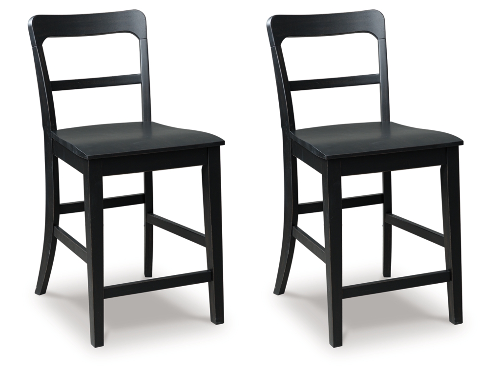 Greddinton Counter Height Dining Table and 6 Barstools - image 1