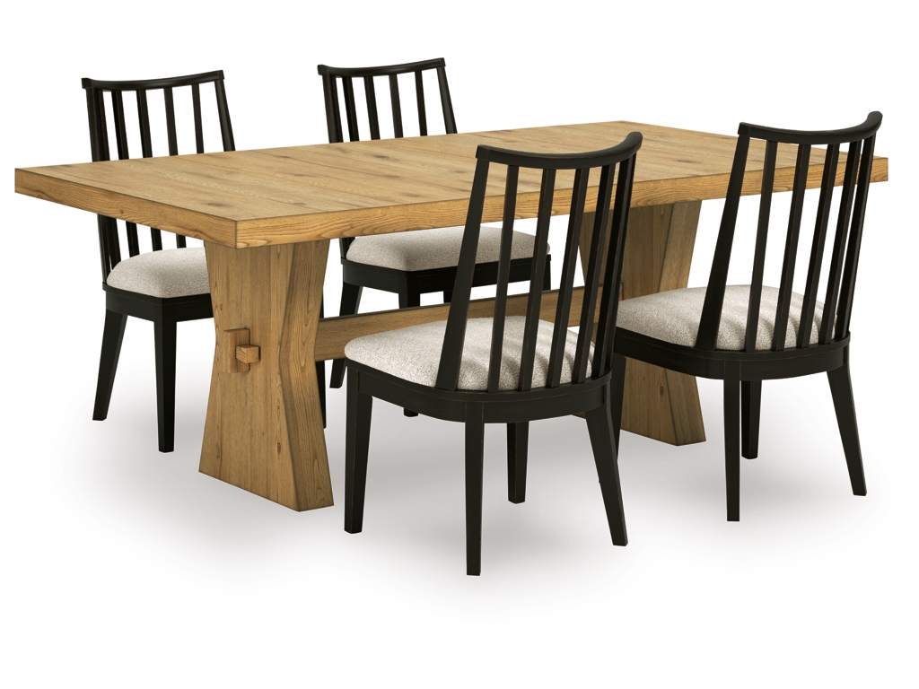 Galliden Dining Table and 4 Chairs - main image