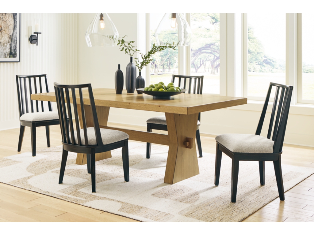 Galliden Dining Table and 4 Chairs - image 1