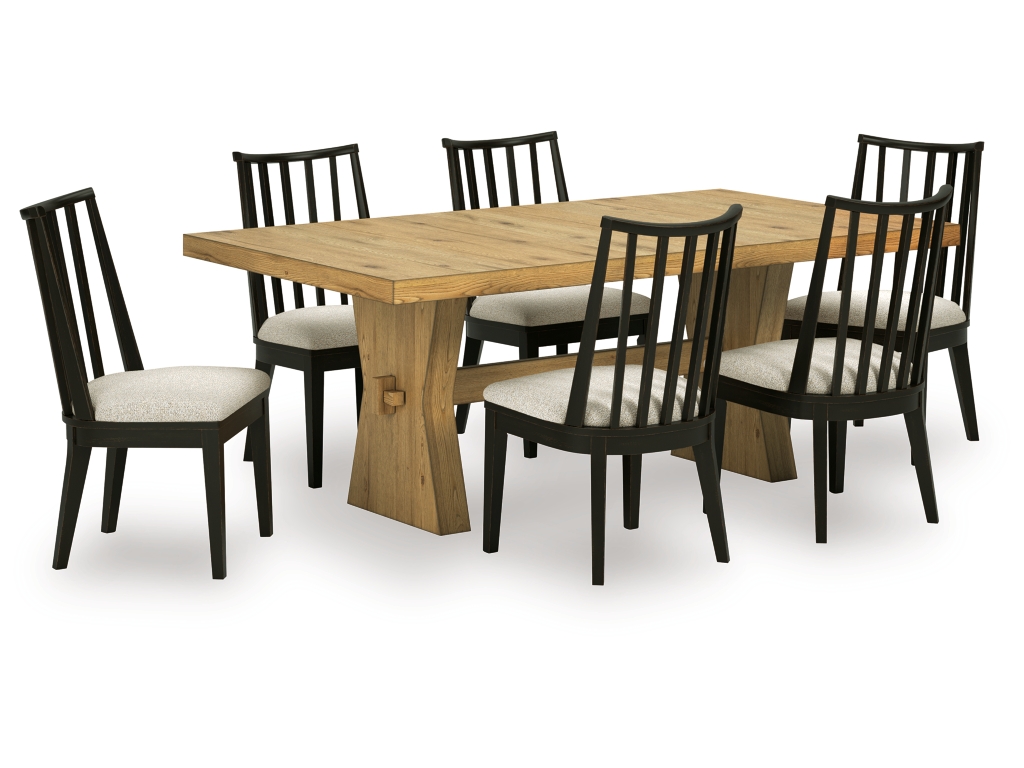Galliden Dining Table and 6 Chairs - main image