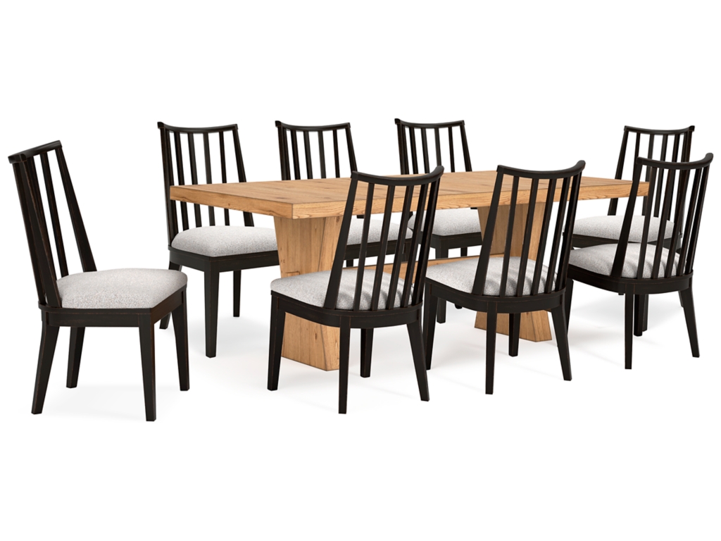 Galliden Dining Table and 8 Chairs - main image