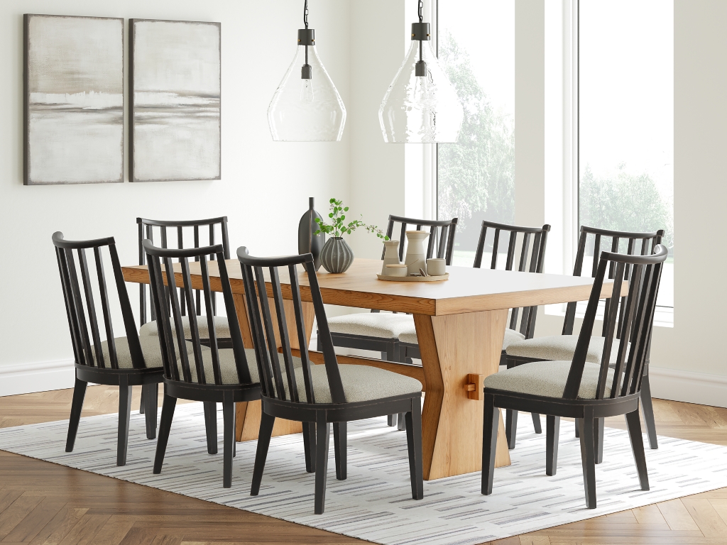 Galliden Dining Table and 8 Chairs - image 1