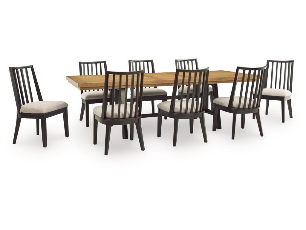 Galliden Extension Dining Table and 8 Chairs - main image
