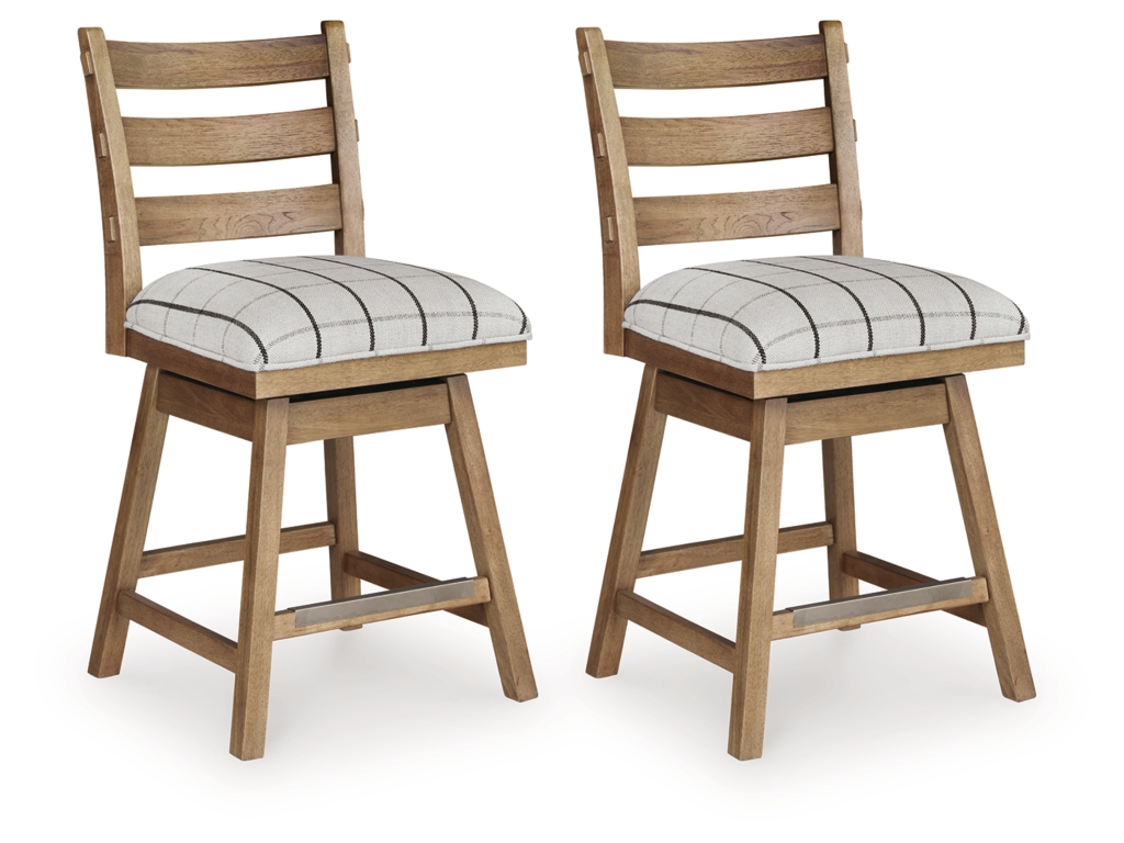 Ridgester Counter Height Swivel Barstool - main image