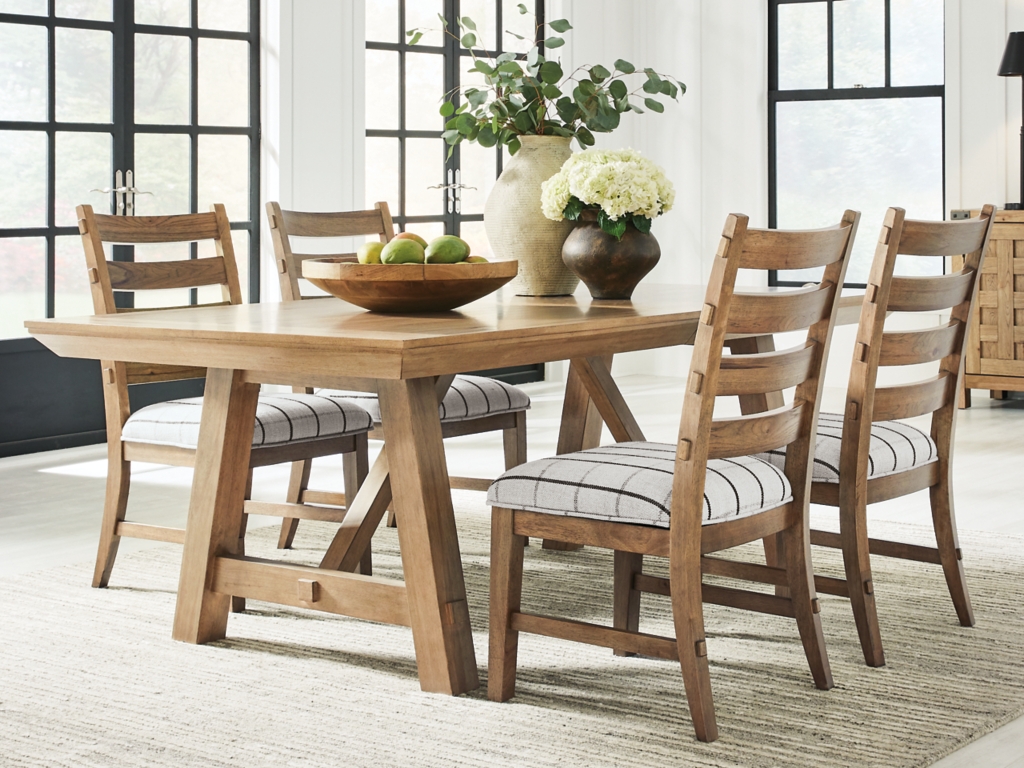 Ridgester Extension Dining Table and 4 Chairs - image 1
