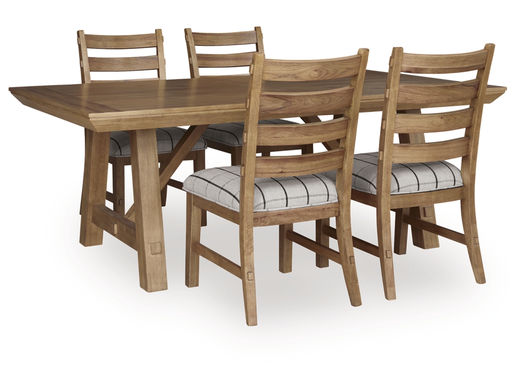 Ridgester Extension Dining Table and 4 Chairs - main image