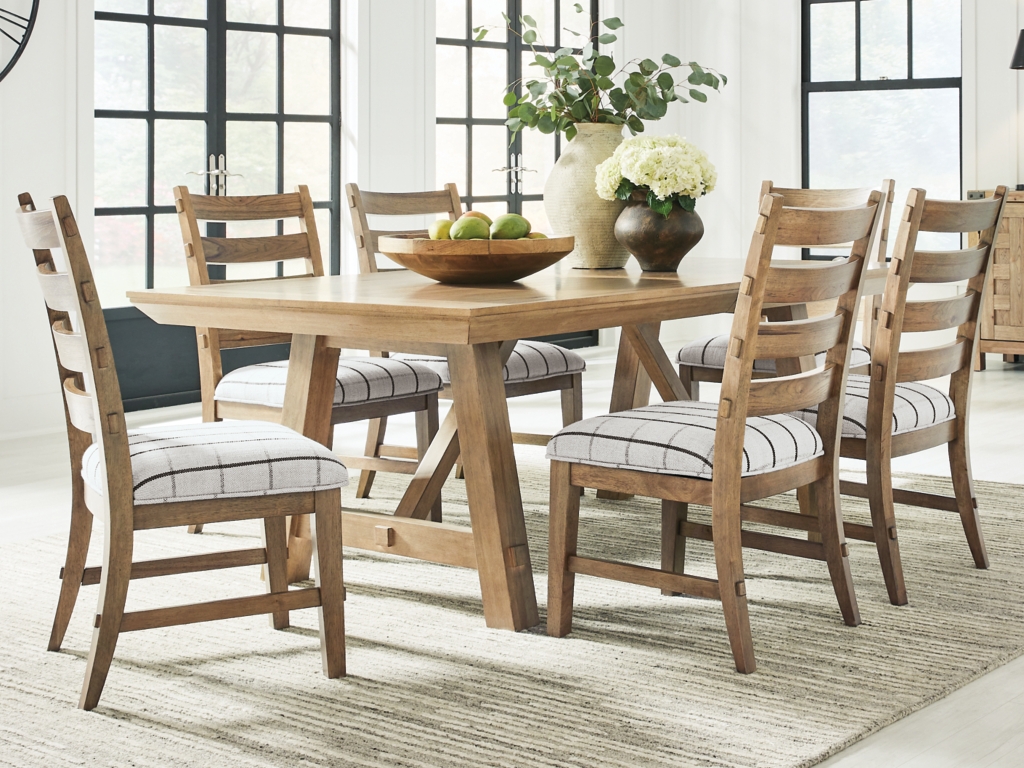 Ridgester Extension Dining Table and 6 Chairs - image 1