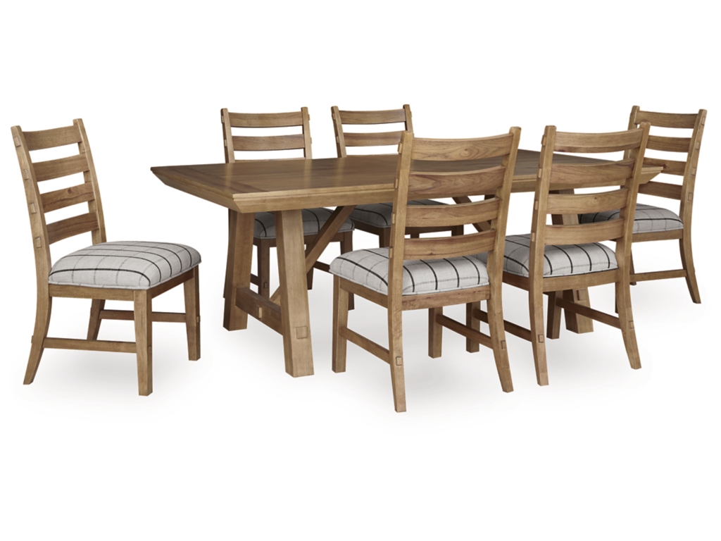 Ridgester Extension Dining Table and 6 Chairs - main image