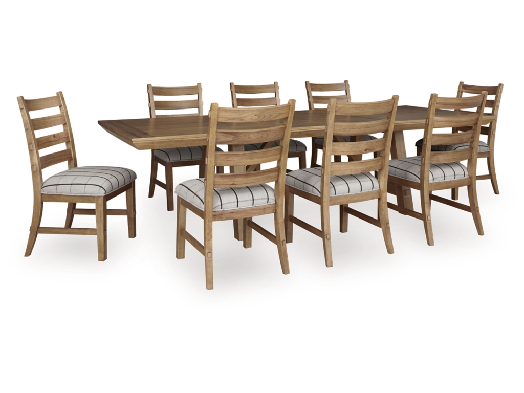 Ridgester Extension Dining Table and 8 Chairs - main image
