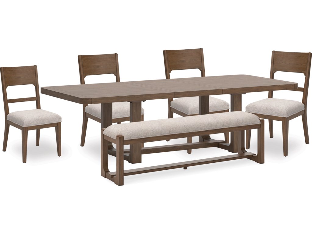 Cabalynn Dining Table, 4 Chairs and Bench - main image
