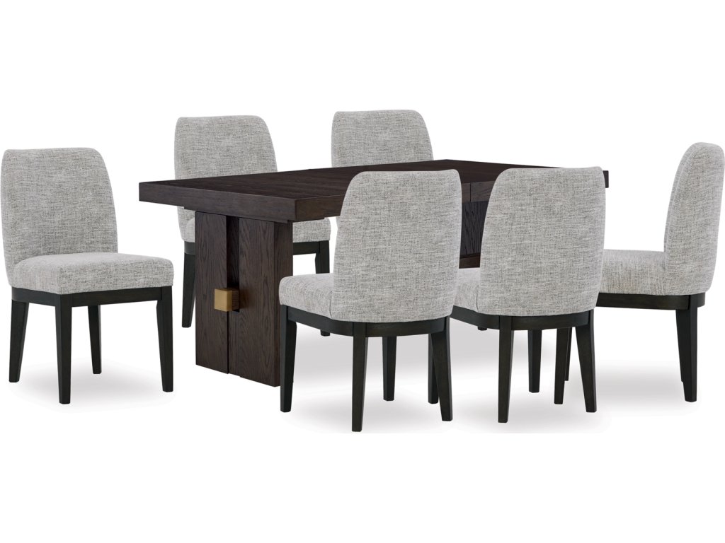 Burkhaus Dining Table and 6 Chairs - main image