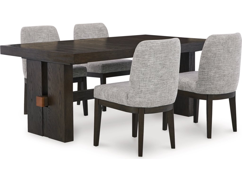 Burkhaus Dining Table and 4 Chairs - main image