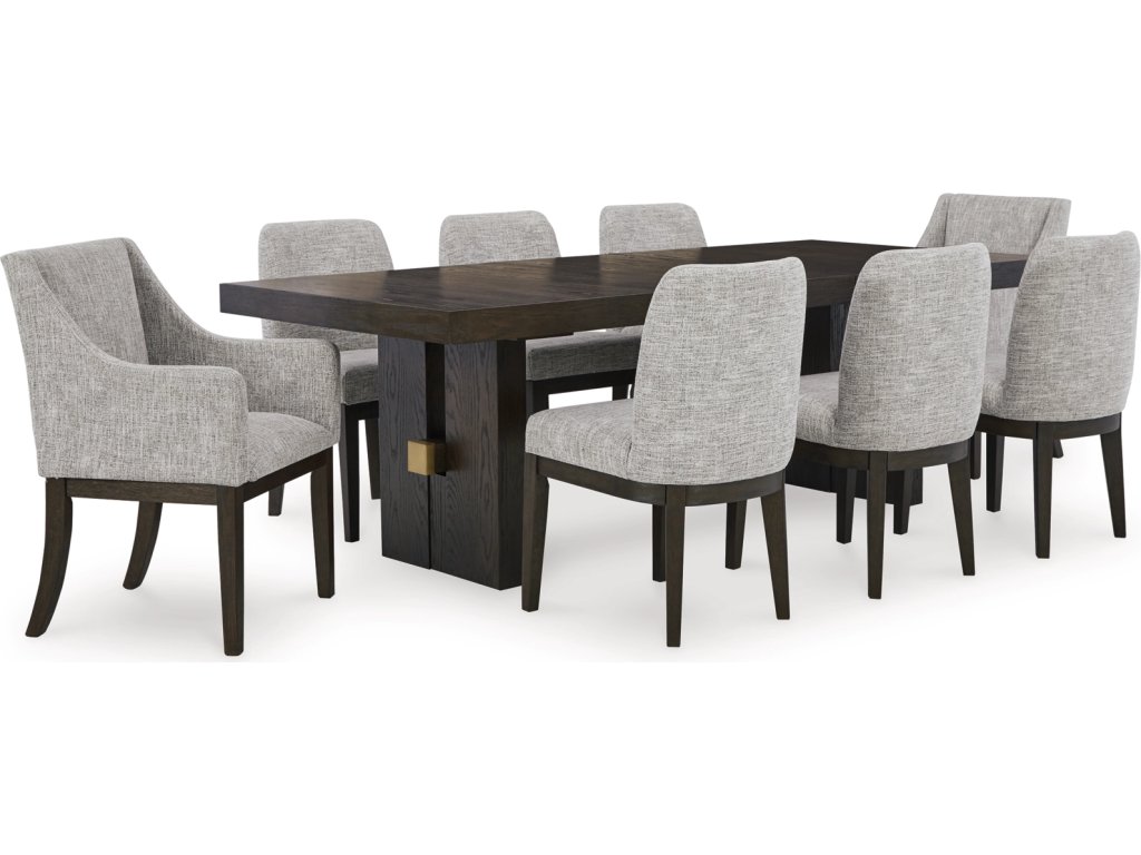 Burkhaus Dining Table and 8 Chairs - main image