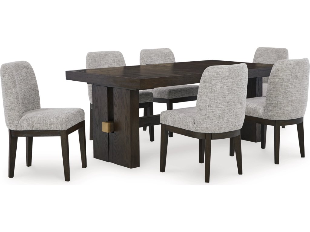 Burkhaus Dining Table and 6 Chairs - image 9
