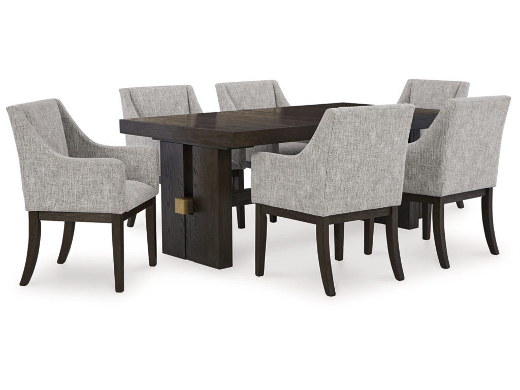 Burkhaus Dining Table and 6 Chairs - main image