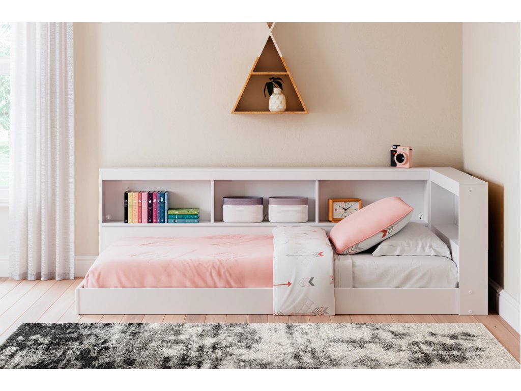 Piperton Twin Bookcase Storage Bed - image 1