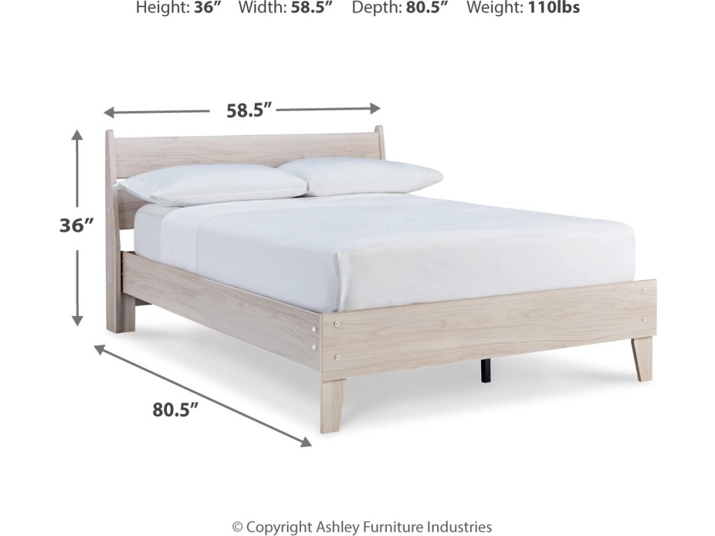 Socalle Full Panel Platform Bed - image 3