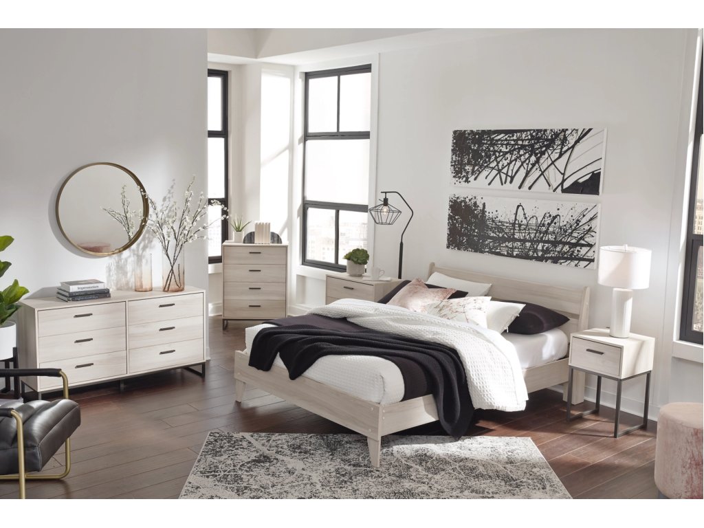 Socalle Queen Panel Platform Bed - image 7