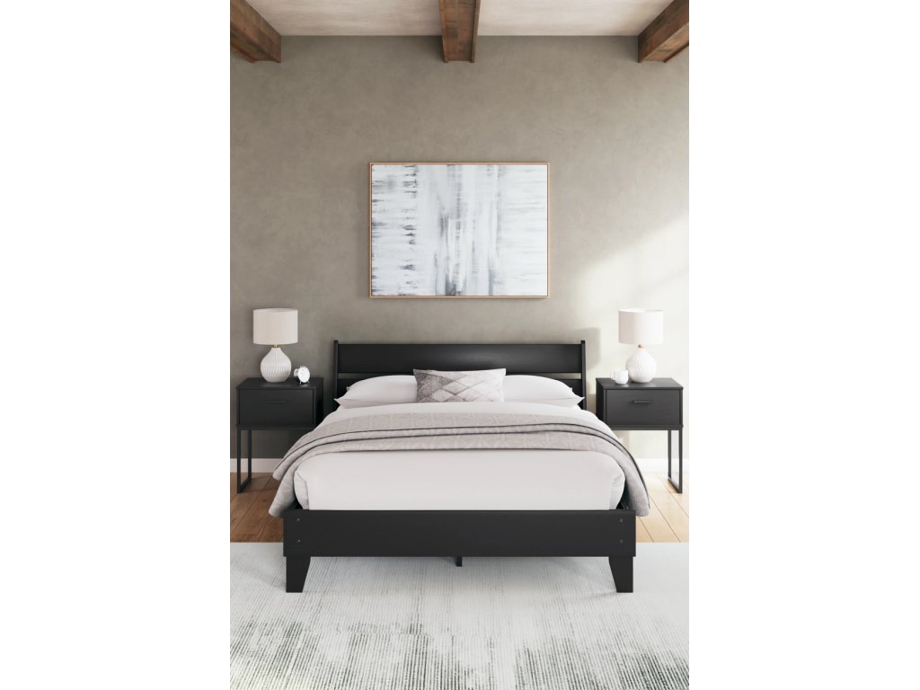 Socalle Queen Panel Platform Bed - image 9