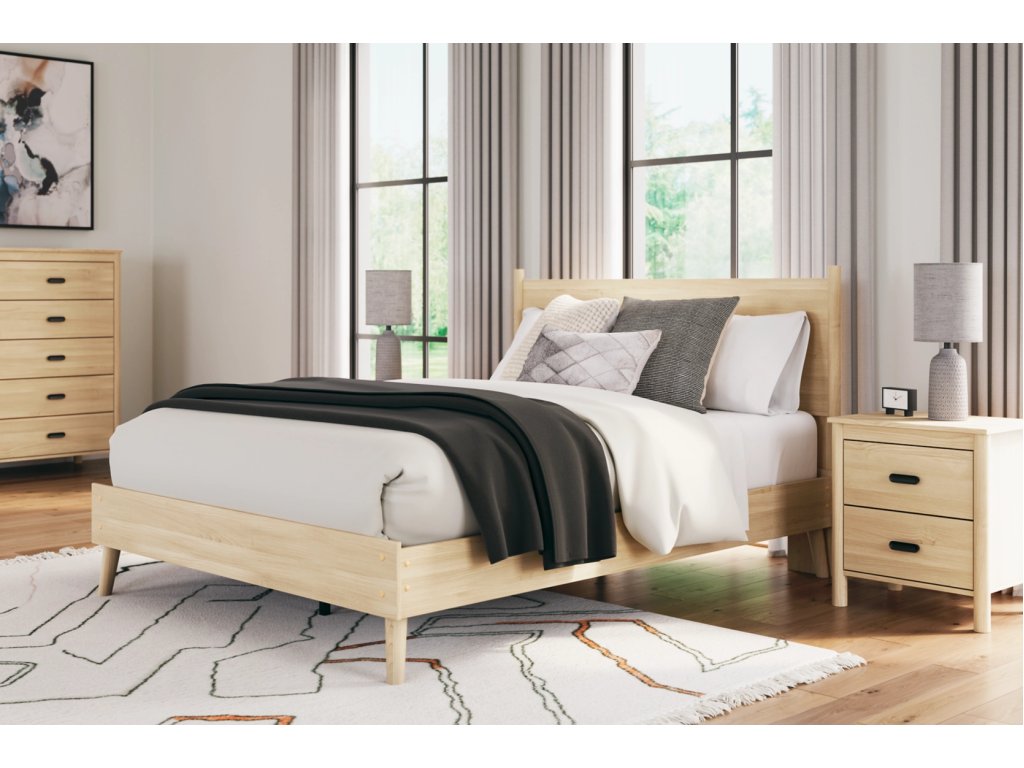 Cabinella Queen Platform Panel Bed - image 9