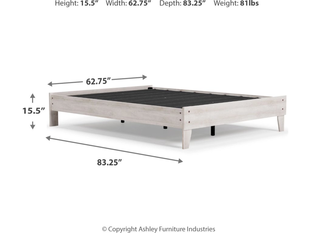 Shawburn Queen Platform Bed - image 4