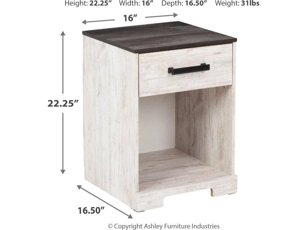 Shawburn Nightstand - image 3