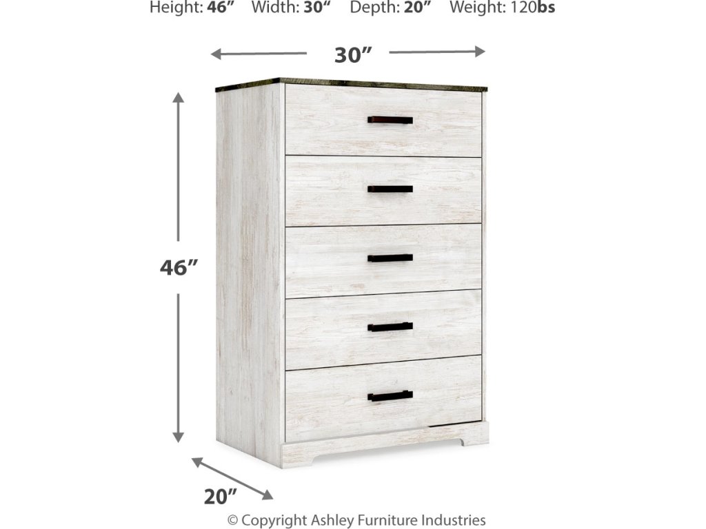 Shawburn Full Panel Bed with Chest - image 13
