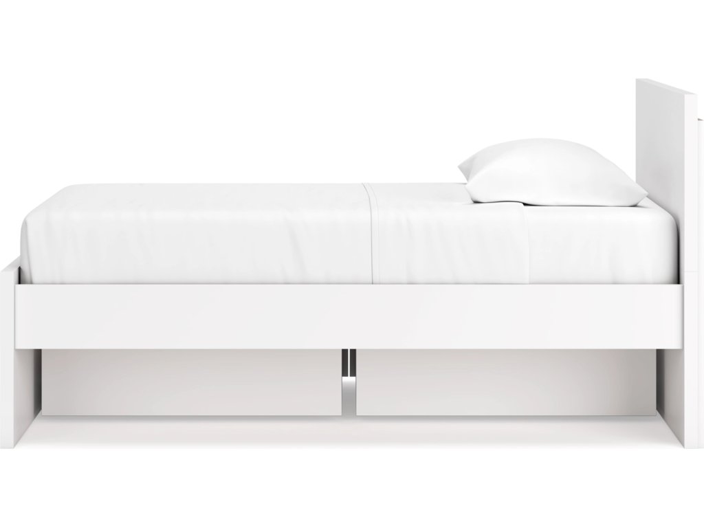 Onita Twin Panel Platform Bed with 1 Side Storage - image 7