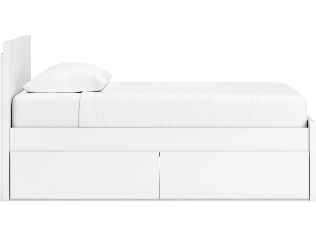 Onita Twin Panel Platform Bed with 1 Side Storage - image 8