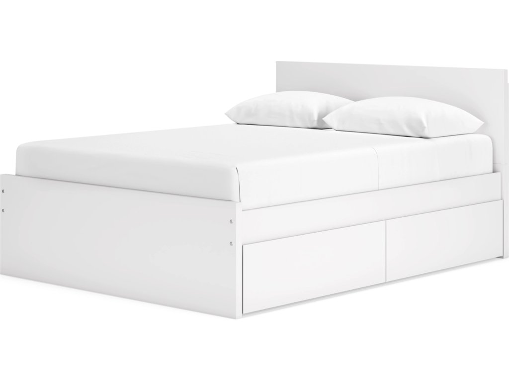 Onita Queen Panel Platform Bed with 2 Side Storage - image 3