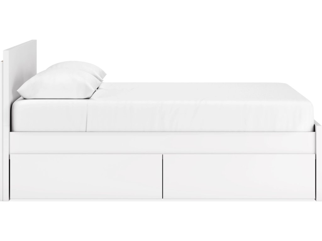 Onita Queen Panel Platform Bed with 2 Side Storage - image 8