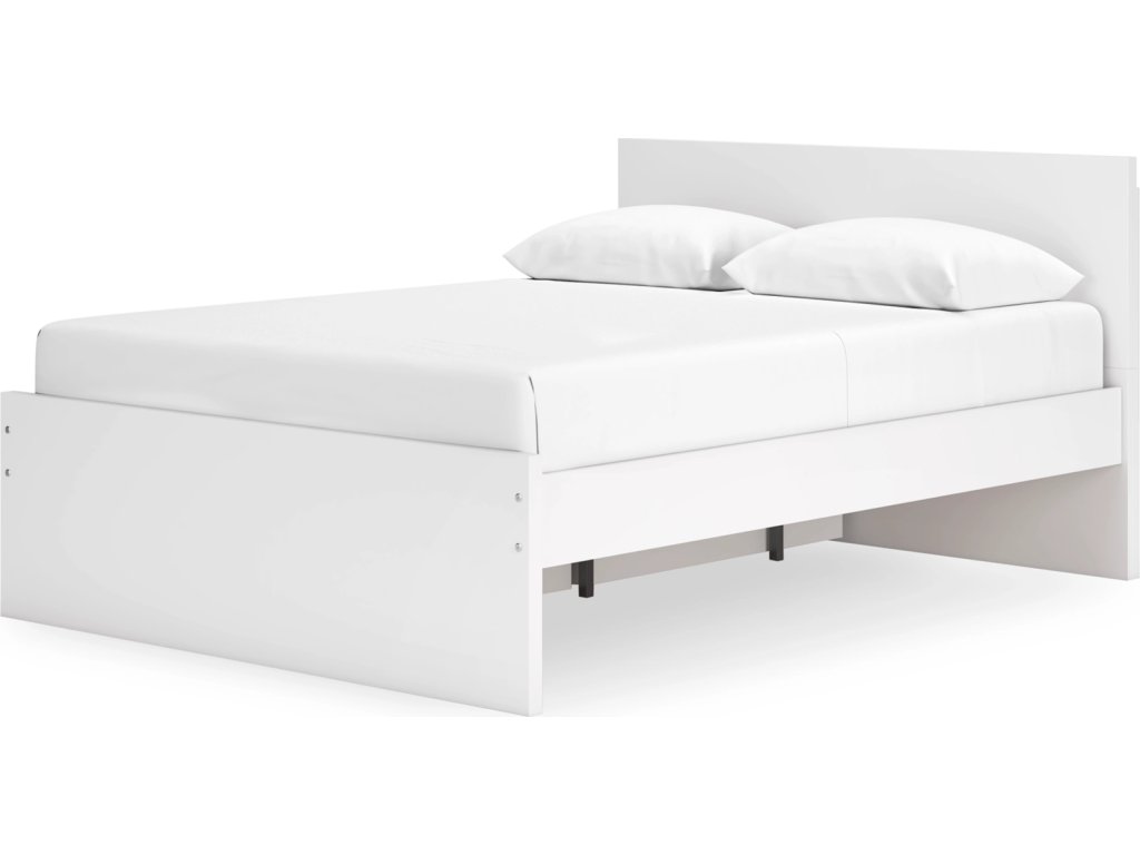 Onita Queen Panel Platform Bed with 1 Side Storage - image 1