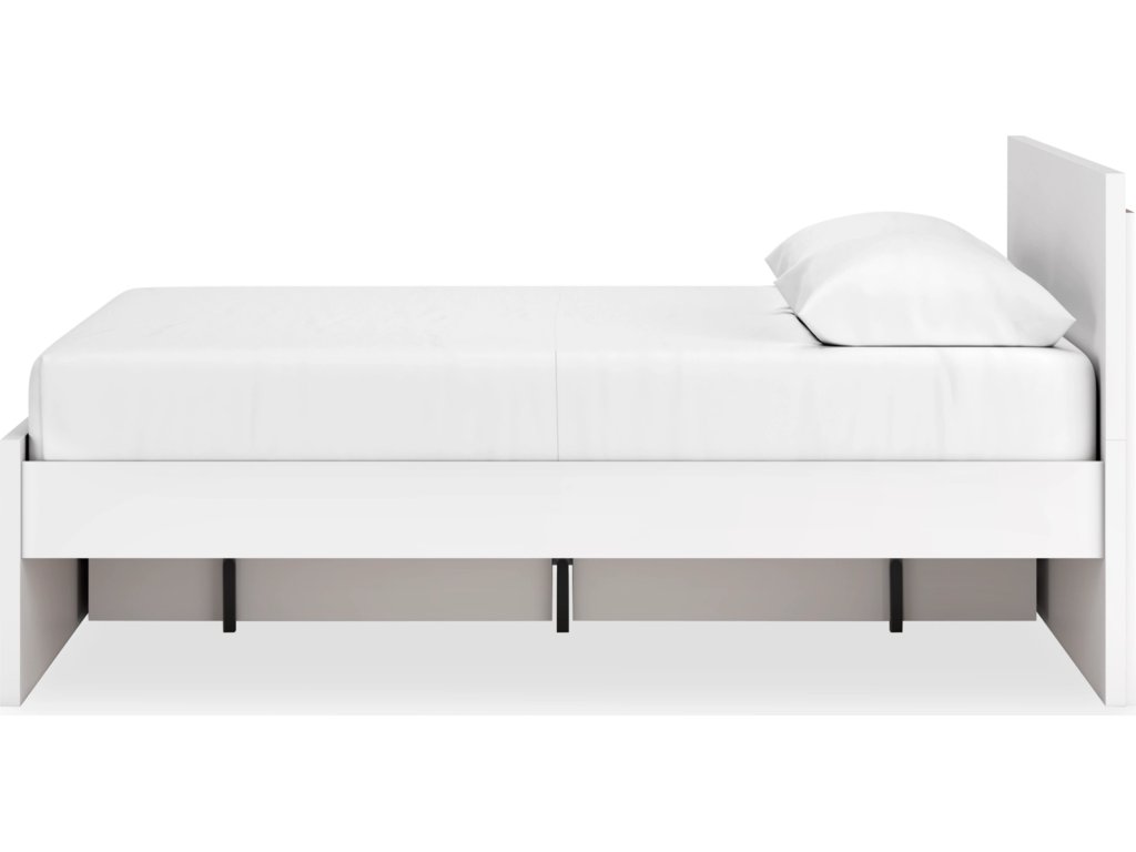 Onita Queen Panel Platform Bed with 1 Side Storage - image 6