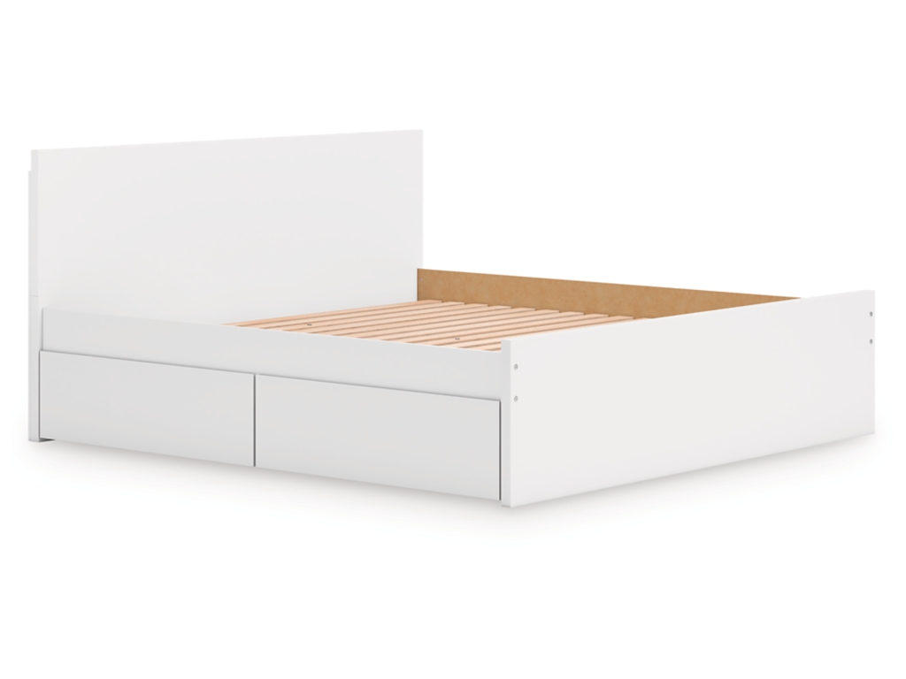 Onita King Panel Platform Bed with 2 Side Storage - image 3