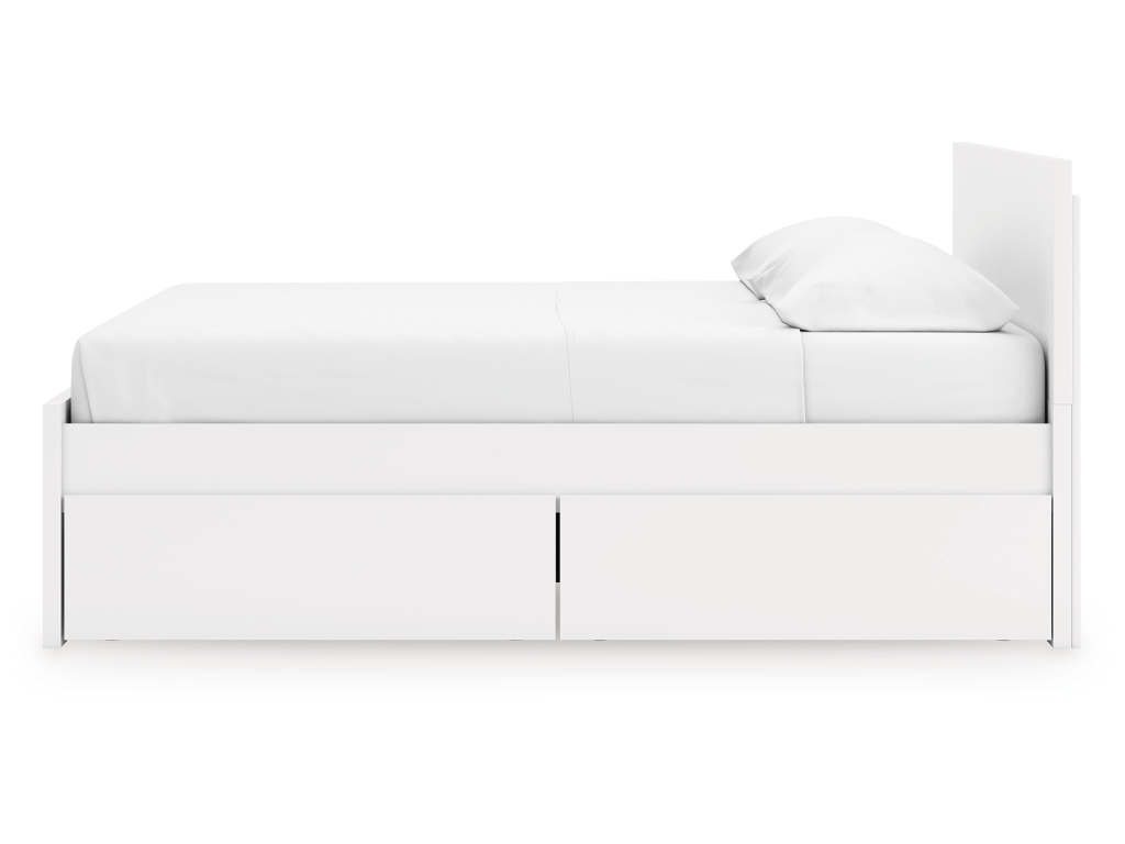 Onita King Panel Platform Bed with 2 Side Storage - image 8
