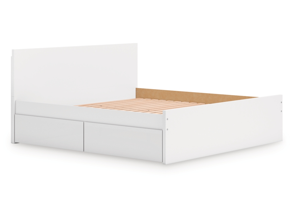 Onita King Panel Platform Bed with Storage - image 3