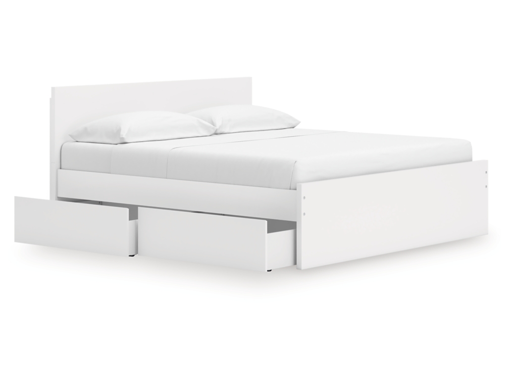 Onita King Panel Platform Bed with Storage - image 2
