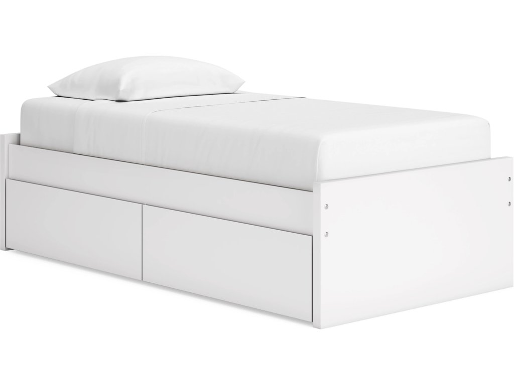 Onita Twin Platform Bed with 1 Side Storage - main image