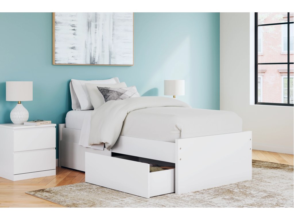 Onita Twin Platform Bed with 1 Side Storage - image 9