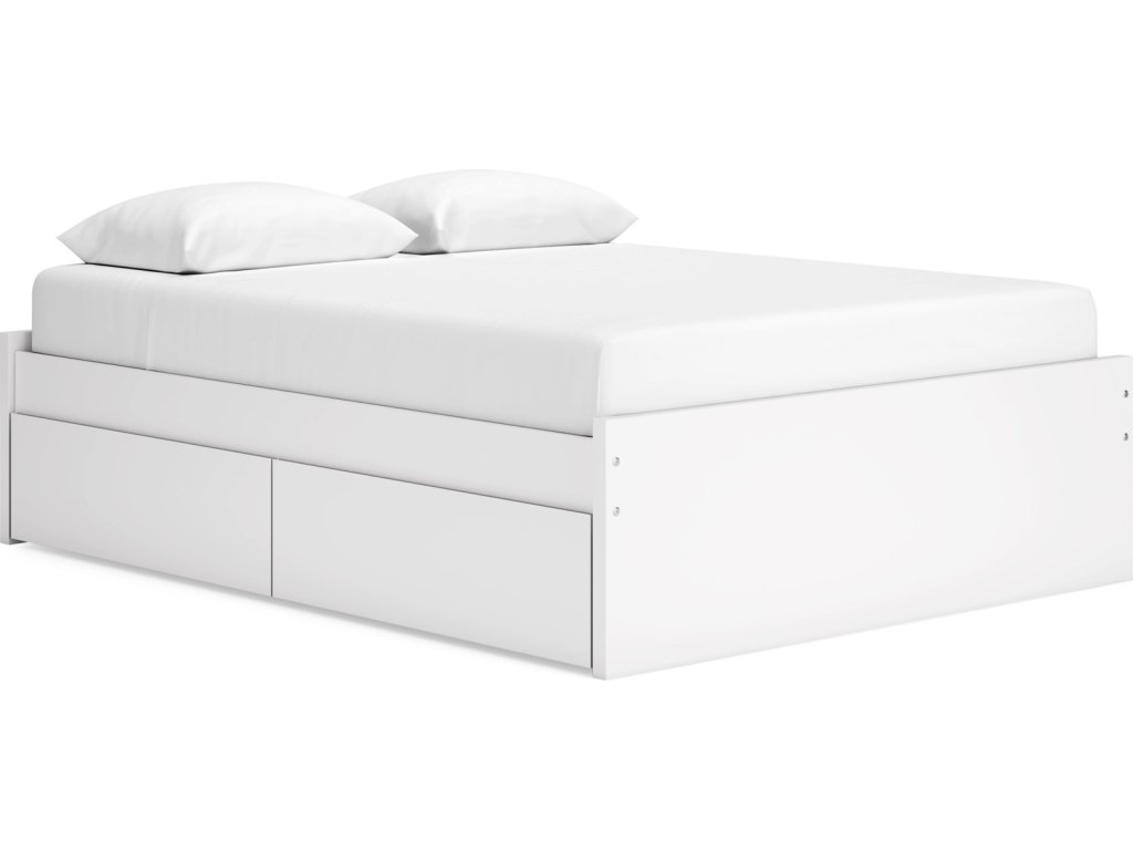 Onita Queen Platform Bed with 2 Side Storage - main image