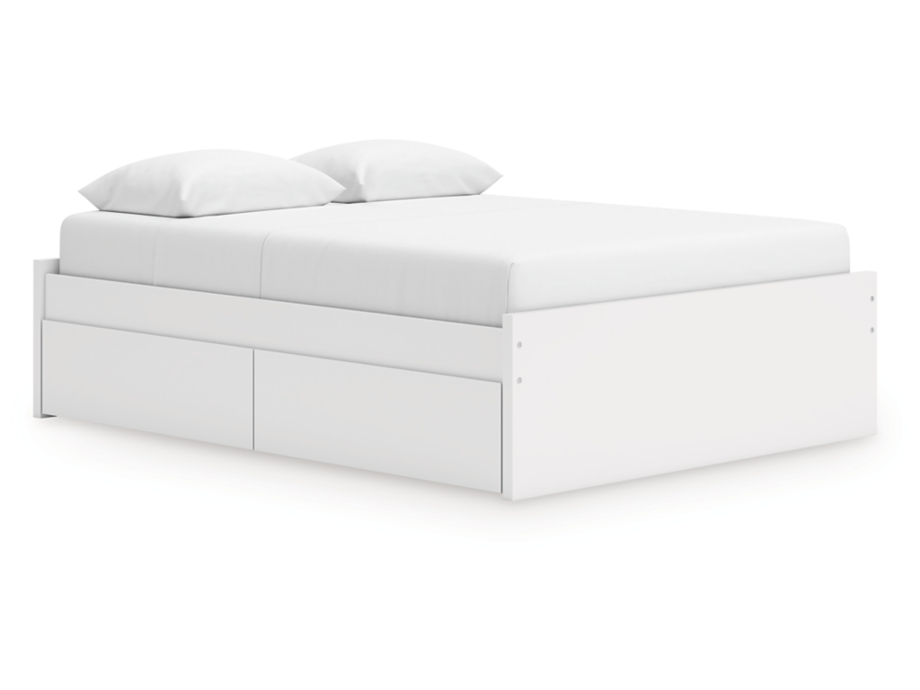 Onita Queen Platform Bed with 1 Side Storage - main image
