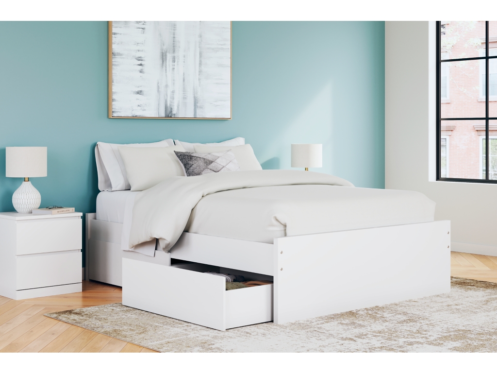Onita Queen Platform Bed with 1 Side Storage - image 9