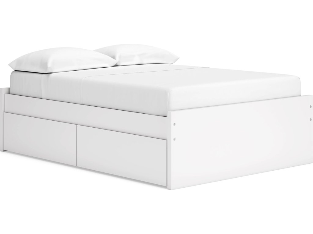 Onita Full Platform Bed with 1 Side Storage - main image