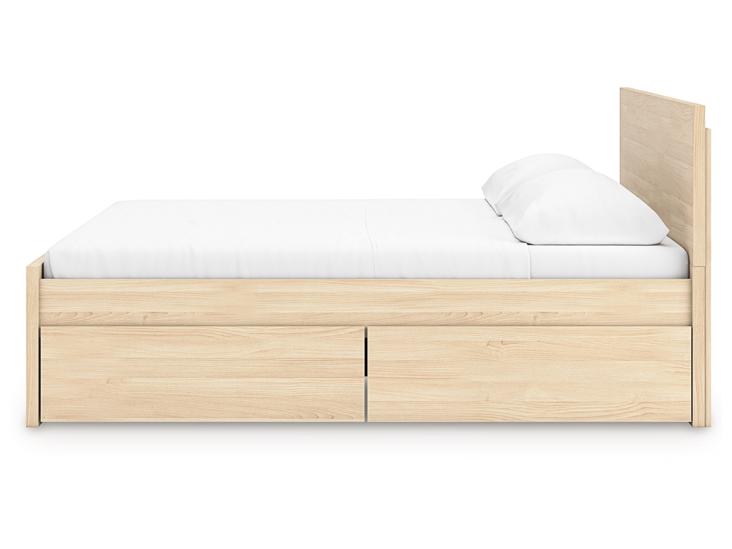 Onita King Panel Platform Bed with 2 Side Storage - image 8