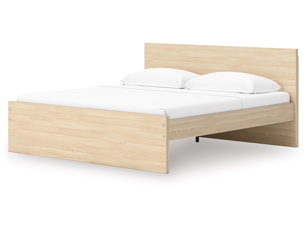 Onita King Panel Platform Bed with 1 Side Storage - image 5