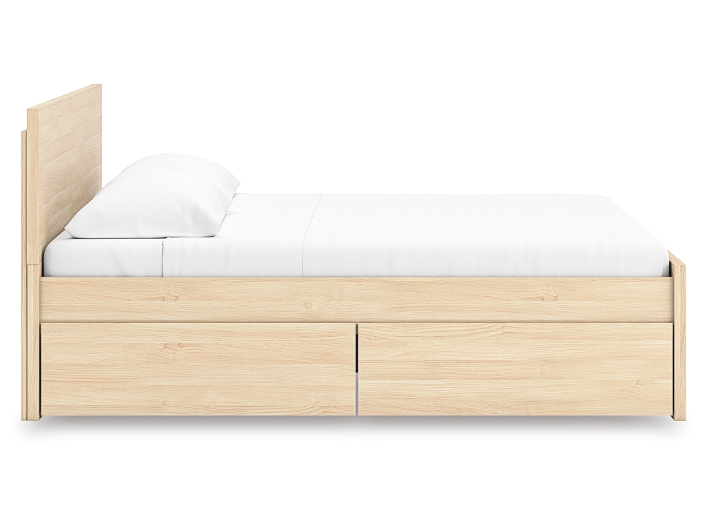 Onita King Panel Platform Bed with 1 Side Storage - image 6