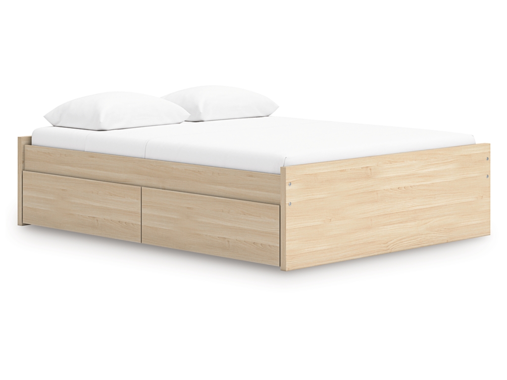 Onita Queen Platform Bed with 1 Side Storage - main image