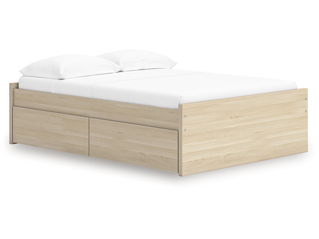 Onita Full Platform Bed with 2 Side Storage - main image